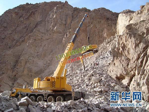 徐工全地面起重机为国家重点工程“保驾护航”