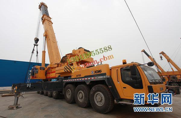 徐工全地面起重机为国家重点工程“保驾护航”
