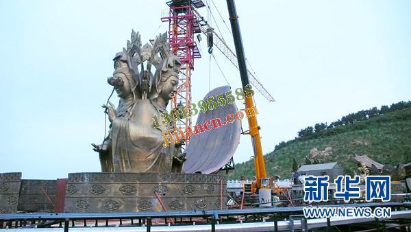 徐工全地面起重机为国家重点工程“保驾护航”