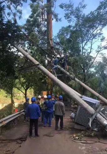 “利奇马”过境，徐工冲在第一线！